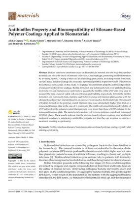 Siloxane-Based Biomaterials voor Optimale Weefselregeneratie en Verbeterde Biocompatibiliteit!